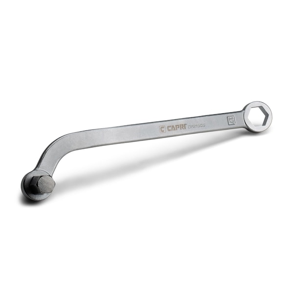 Oil Drain Plug Wrench, 14mm Box End x 17mm Hex Driver, Works W Most BMW And MercedesBenz Vehicles